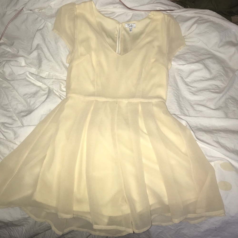 Yellow romper